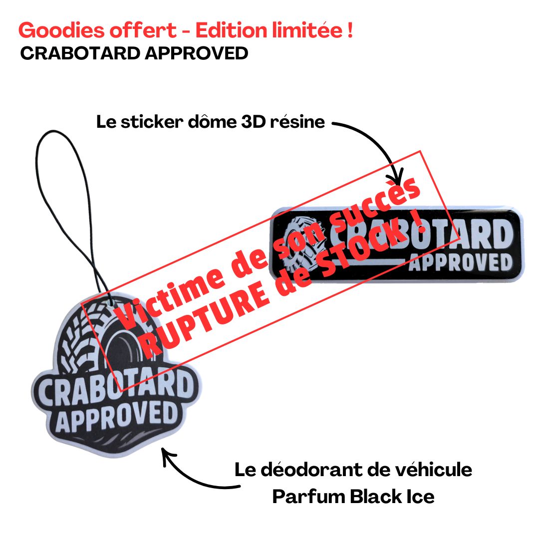 T-shirt COLLECTOR "GAZ à Fond" #CRABOTARD
